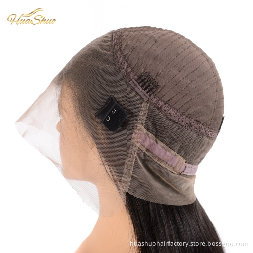 Unprocessed Mink Brazilian Virgin Human Full Lace Front 360 Lace Frontal Hair Wigs